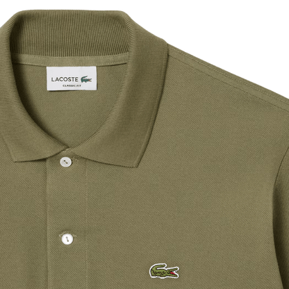 POLO LACOSTE - ORIGINAL L.12.12 COTON OLIVE - Golf Passion