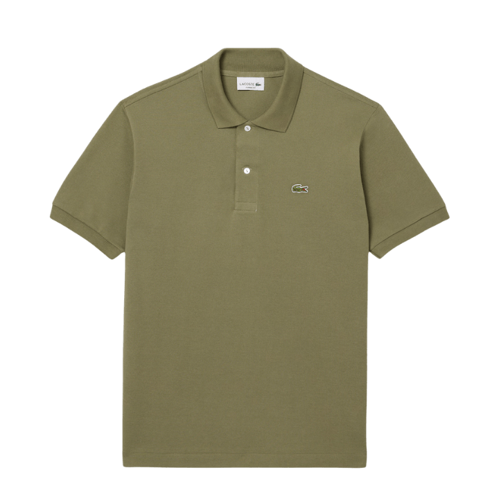 POLO LACOSTE - ORIGINAL L.12.12 COTON OLIVE - Golf Passion
