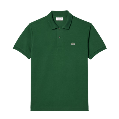 POLO LACOSTE - ORIGINAL L.12.12 COTON VERT FONCÉ - Golf Passion
