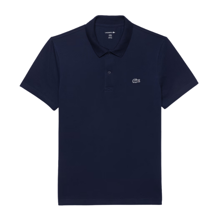 POLO LACOSTE - REGULAR FIT BLEU MARINE - Golf Passion