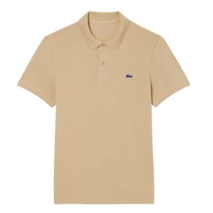 POLO LACOSTE - REGULAR FIT COTON BEIGE - Golf Passion