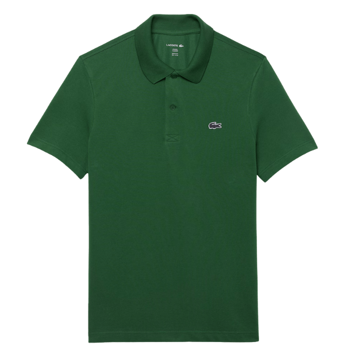 POLO LACOSTE - REGULAR FIT VERT FONCÉ - Golf Passion