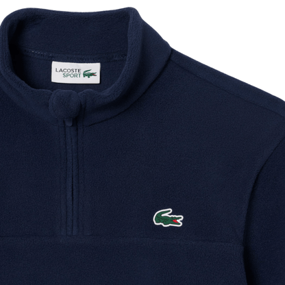 POLO LACOSTE - SWEATSHIRT BLEU MARINE - Golf Passion