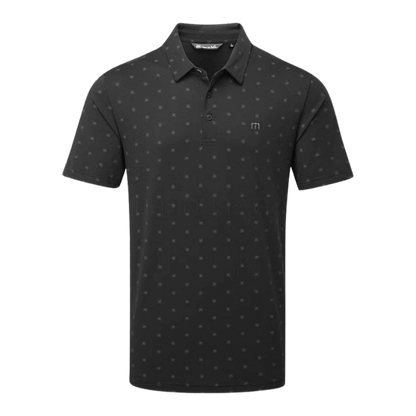 POLO TRAVIS MATHEW - BEACH PIT Noir - Golf Passion