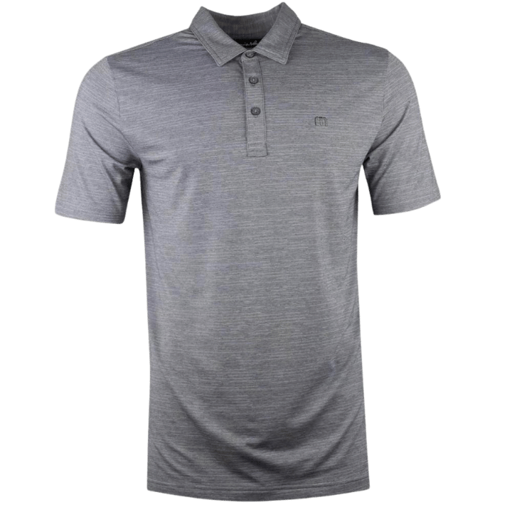 POLO TRAVIS MATHEW - THE HEATHER GRIS - Golf Passion