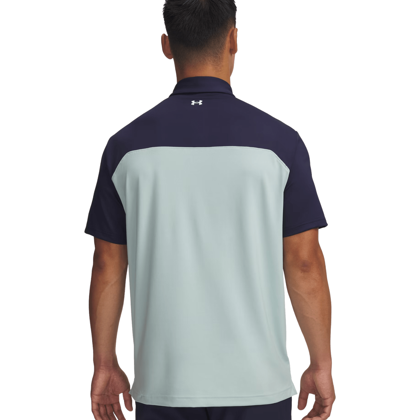 POLO UNDER ARMOUR - T2G COLORBLOCK ENAMEL BLUE MIDNIGHT NAVY WHITE - Under Armour - Golf Passion