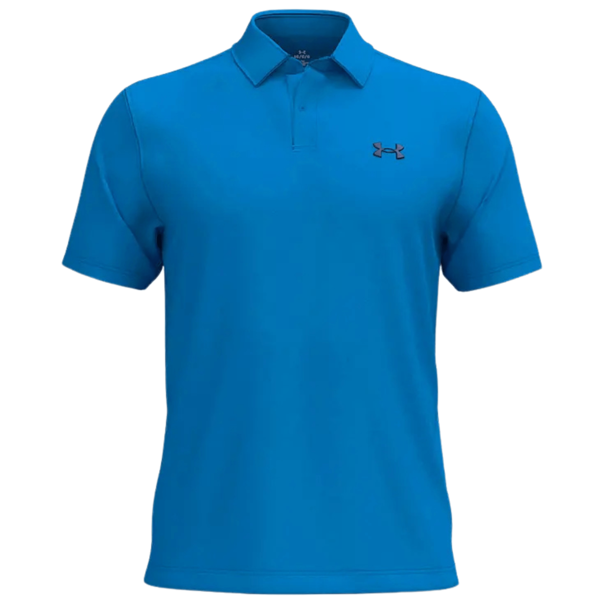 POLO UNDER ARMOUR - T2G PIQUE BLEU - Golf Passion