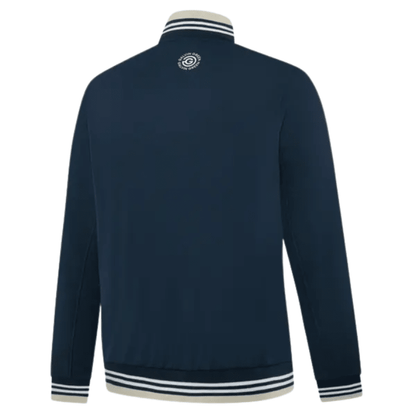 Pull de golf homme Galvin Green Daniel - vue de dos à plat | #color_beige/bleu/marine/blanc