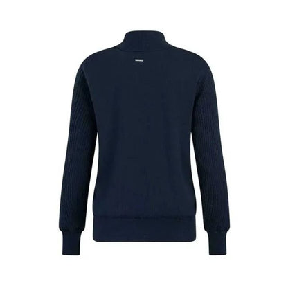 Pull de golf homme PING Pamela - vue de dos à plat | #color_bleu-fonce