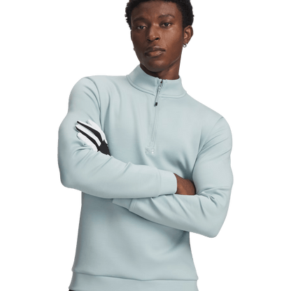 PULLOVER UNDER ARMOUR - MIDLAYER ENAMEL BLUE REFRESH MINT ENAMEL BLUE - Under Armour - Golf Passion