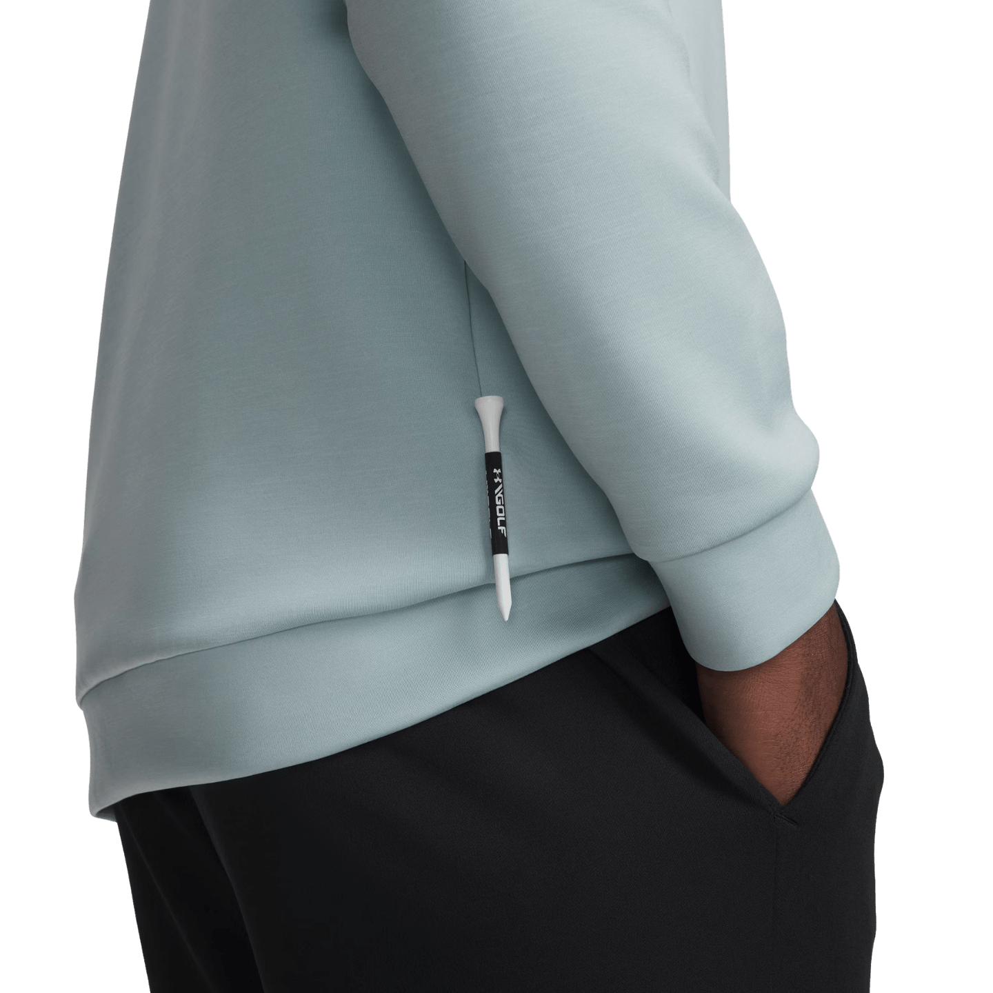 PULLOVER UNDER ARMOUR - MIDLAYER ENAMEL BLUE REFRESH MINT ENAMEL BLUE - Under Armour - Golf Passion