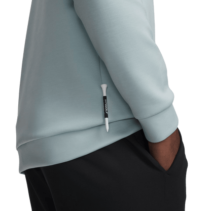 PULLOVER UNDER ARMOUR - MIDLAYER ENAMEL BLUE REFRESH MINT ENAMEL BLUE - Under Armour - Golf Passion