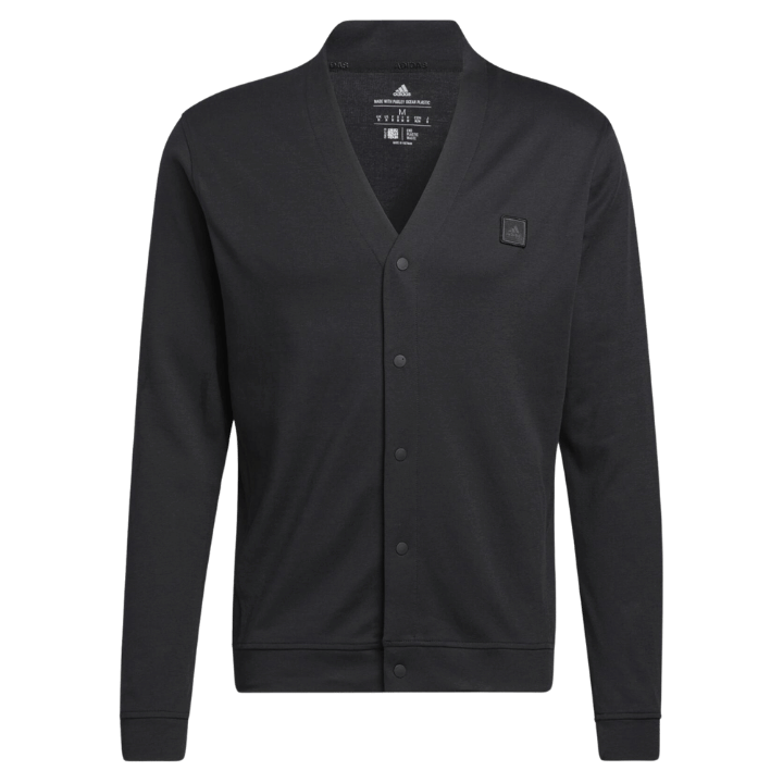 PULLS & SWEATS ADIDAS - CARDIGAN GO - TO NOIR - Golf Passion