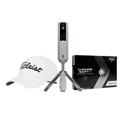 RADAR RAPSODO - MLM 2 PRO BUNDLE CHROME SOFT + CASQUETTE BALL MARKER - Golf Passion