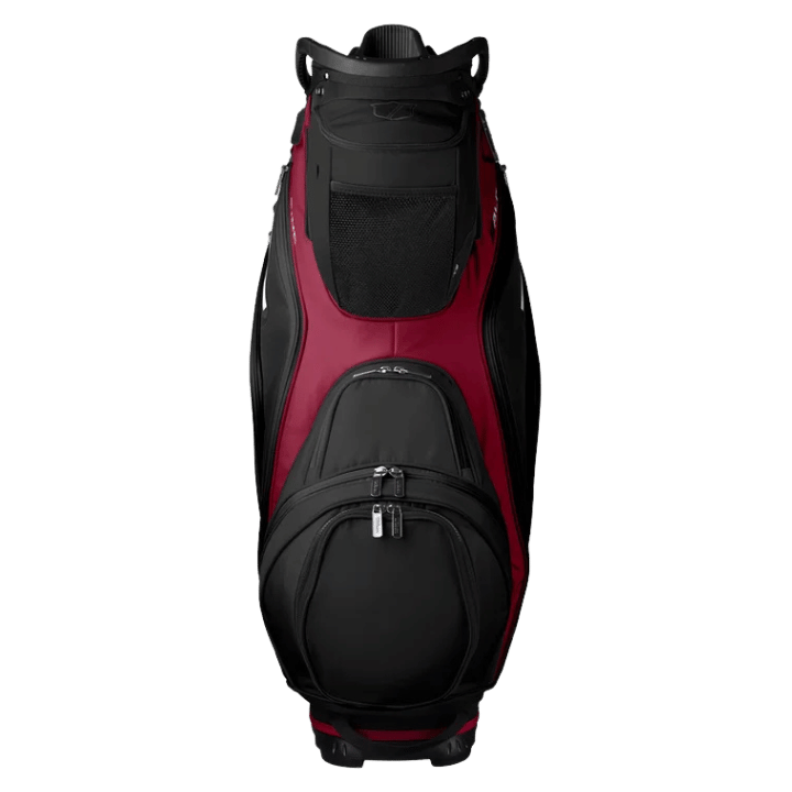 SAC CHARIOT - ALPINE CART BLACK RED - Golf Passion
