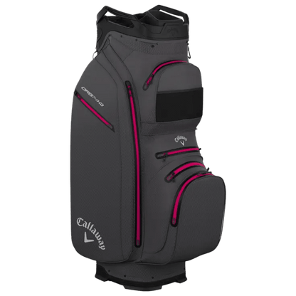 Sac de golf chariot | #color_charcoal-pink