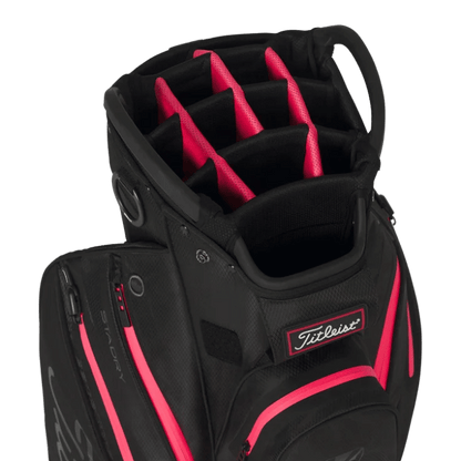 SAC CHARIOT - CART 14 STADRY BLACK CANDY - Golf Passion