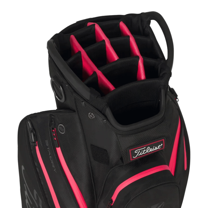 SAC CHARIOT - CART 14 STADRY BLACK CANDY - Golf Passion