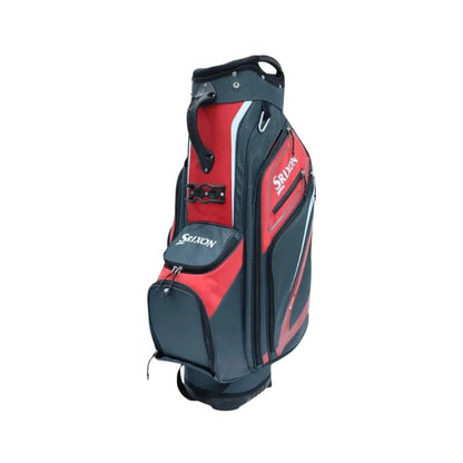 Sac chariot de golf Srixon SRX - vue trois quarts | #color_anthracite/rouge