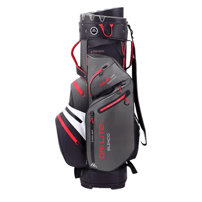 SAC CHARIOT - DRI LITE SILENCIO 2 CHARCOAL WHITE BLACK RED - Golf Passion