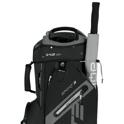 SAC CHARIOT - DRI LITE SPORT 3 BLACK - Golf Passion