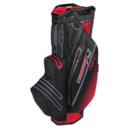 SAC CHARIOT - H2NO LITE WATERPROOF CORAL BLACK CADET - Golf Passion