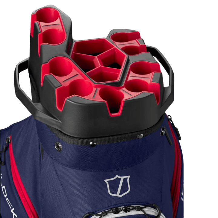 SAC CHARIOT - I - LOCK NAVY WHITE RED - Golf Passion