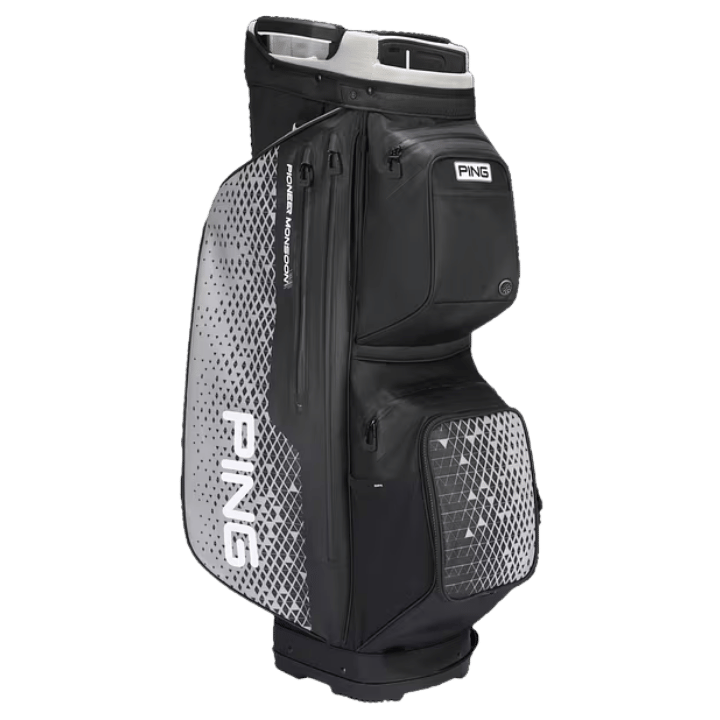 SAC CHARIOT PING - PIONEER MONSOON 231 BLACK GREY - Golf Passion