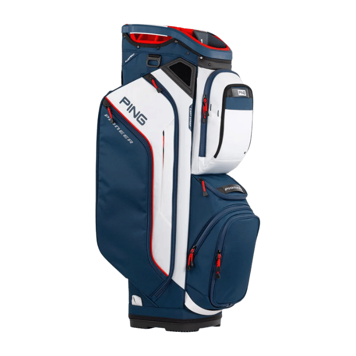 SAC CHARIOT - PIONEER 244 NAVY WHITE RED - Golf Passion