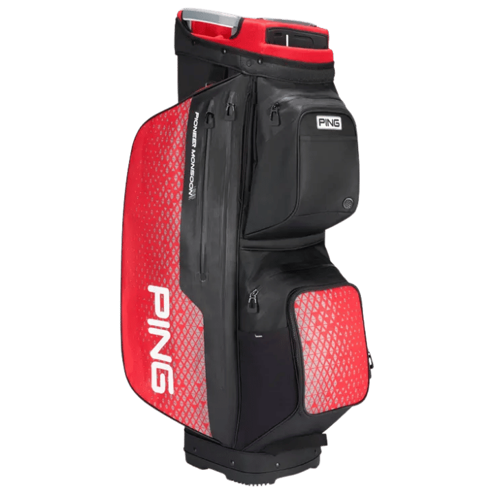 SAC CHARIOT - PIONEER MONSOON 231 NOIR ROUGE - Golf Passion