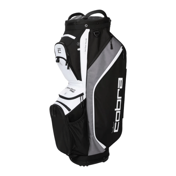 SAC CHARIOT - ULTRALIGHT PRO BLACK WHITE - Golf Passion