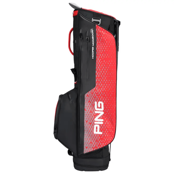 Sac trépied de golf PING Hoofer Monsoon 231 - séparateur supérieur | #color_noir/rouge