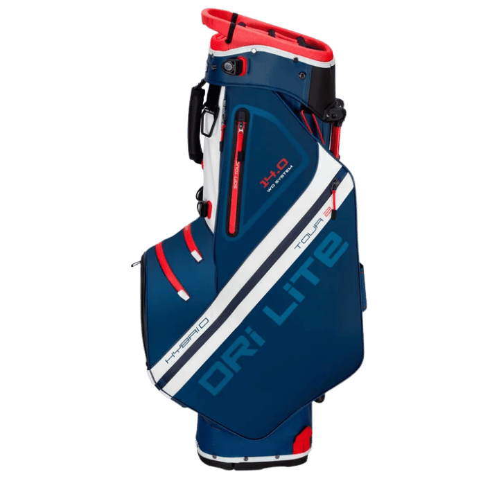 SAC TREPIED - DRIL HYB T 2 MARINE - ROUGE - BLANC - Golf Passion