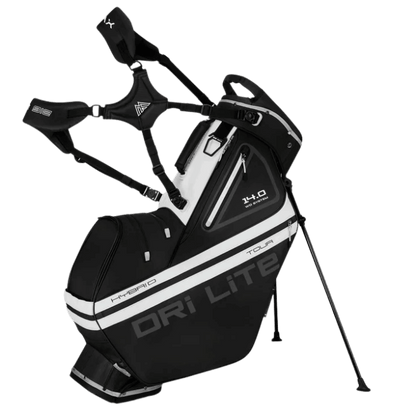 SAC TREPIED - DRIL HYB T 2 NOIR - BLANC CASSE - Golf Passion