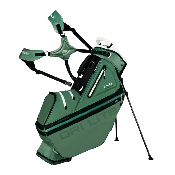 SAC TREPIED - DRIL HYB T 2 VERT OLIVE - NOIR - Golf Passion