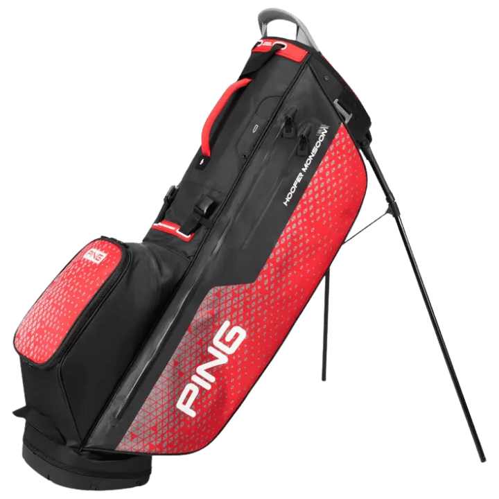 Sac de golf trépied | #color_noir-rouge