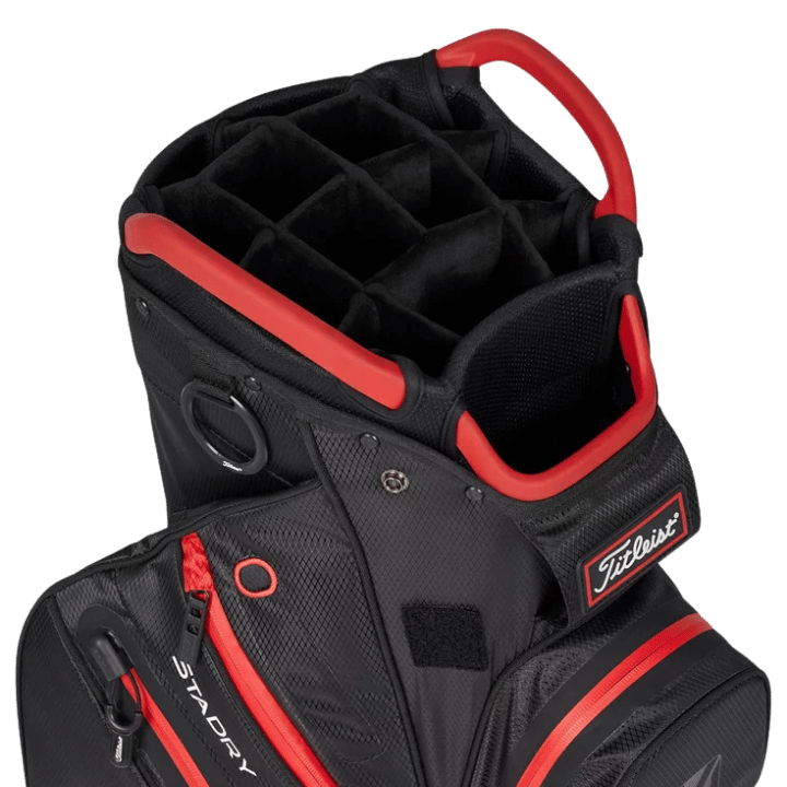 SAC TREPIED - PLAYERS 4 STADRY BLACK BLACK RED - Golf Passion