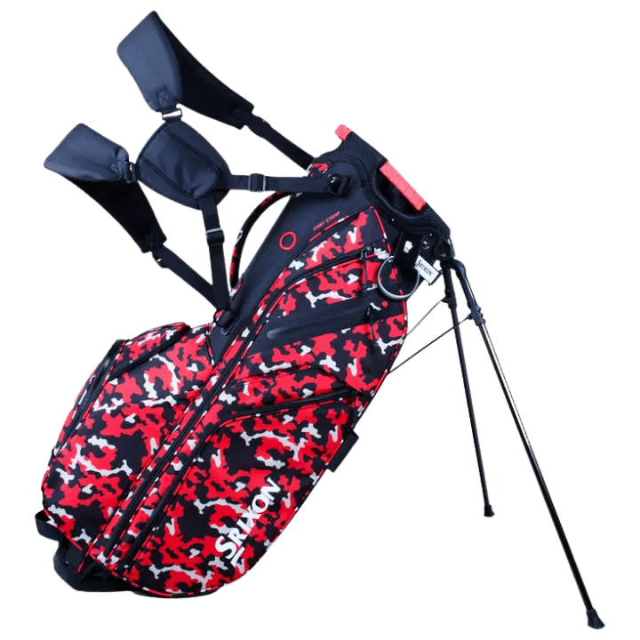 SAC TREPIED SRIXON PREMIUM NOIR ROUGE CAMO - Golf Passion