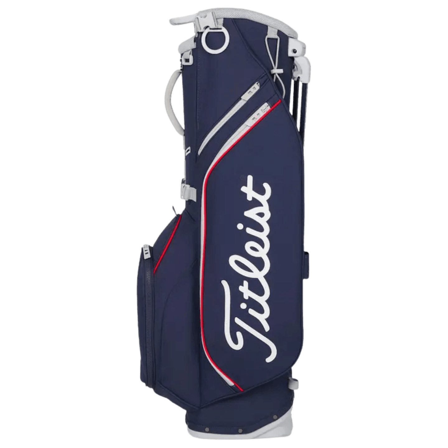 Sac de golf trépied | #color_marine-rouge-blanc