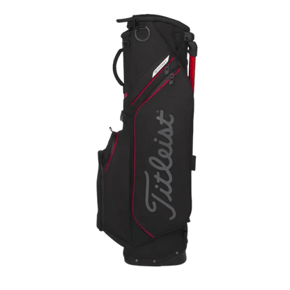 Sac de golf trépied | #color_noir-rouge-graphite