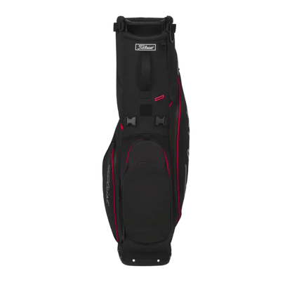 Sac de golf trépied | #color_noir-rouge-graphite