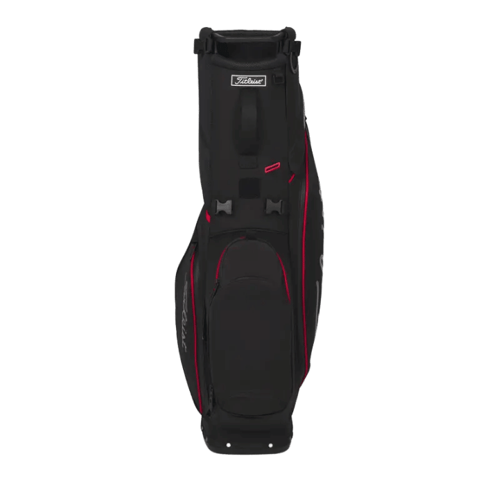 Sac de golf trépied | #color_noir-rouge-graphite