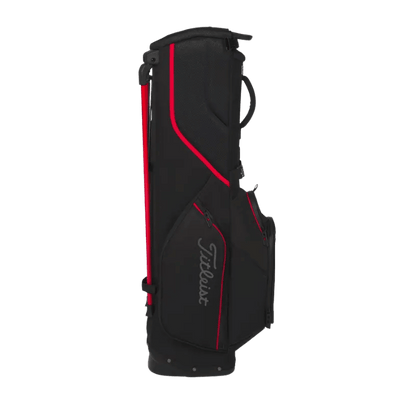Sac de golf trépied | #color_noir-rouge-graphite