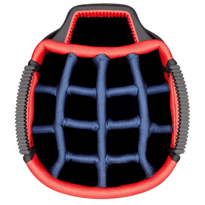 Sac de golf chariot | #color_marine-blanc-rouge