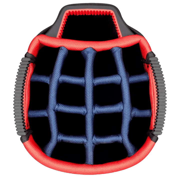 Sac de golf chariot | #color_marine-blanc-rouge