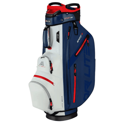 Sac de golf chariot | #color_marine-blanc-rouge