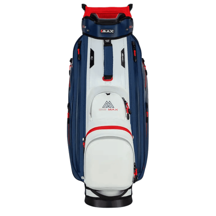Sac de golf chariot | #color_marine-blanc-rouge
