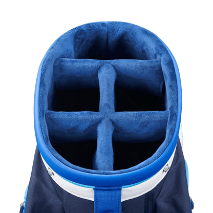 SACS DE GOLF CHARIOT MIZUNO TOUR CART BAG 25 BLEU BLANC - Mizuno - Golf Passion
