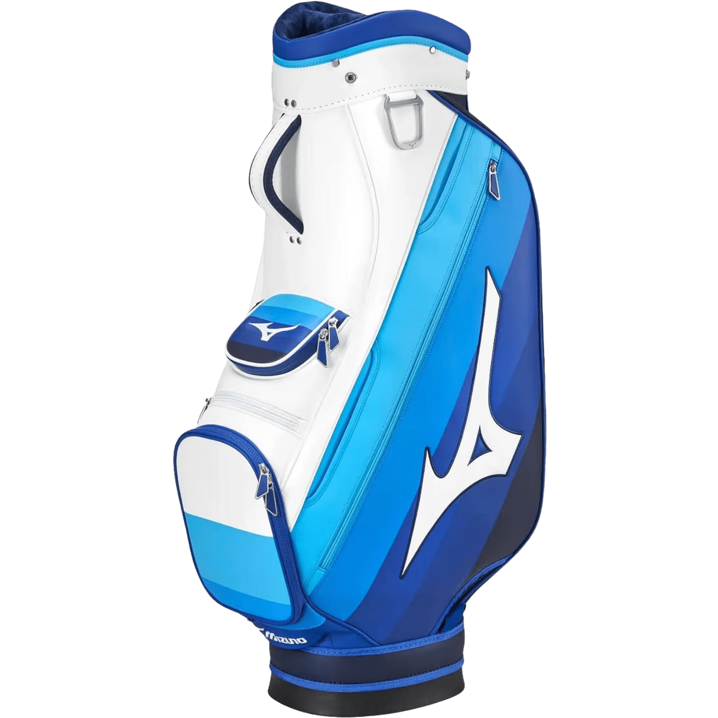 SACS DE GOLF CHARIOT MIZUNO TOUR CART BAG 25 BLEU BLANC - Mizuno - Golf Passion