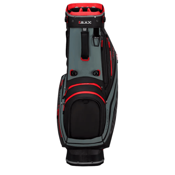 Sac de golf trépied | #color_noir-anthracite-rouge